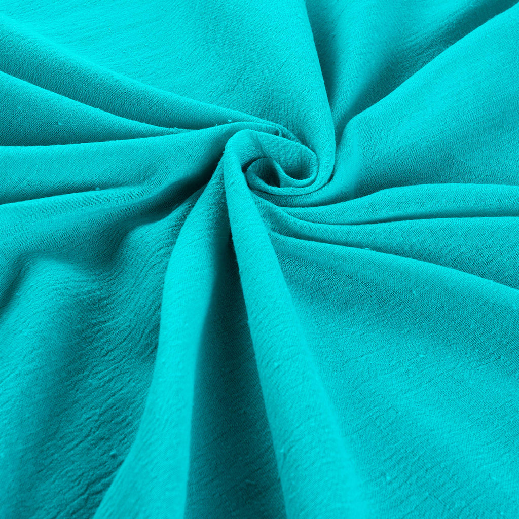 Island Breeze Gauze Jade Blue, Fabric by the Yard