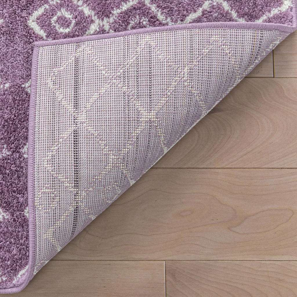 Colette Moroccan Trellis Blush 5'3" x 7' Area Rug