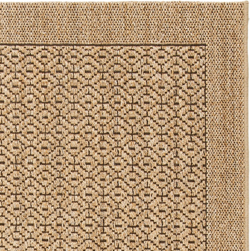 Palm Beach Collection Accent Rug, Natural, Sisal Design, Non-Shedding & Easy Care, Ideal for High Traffic