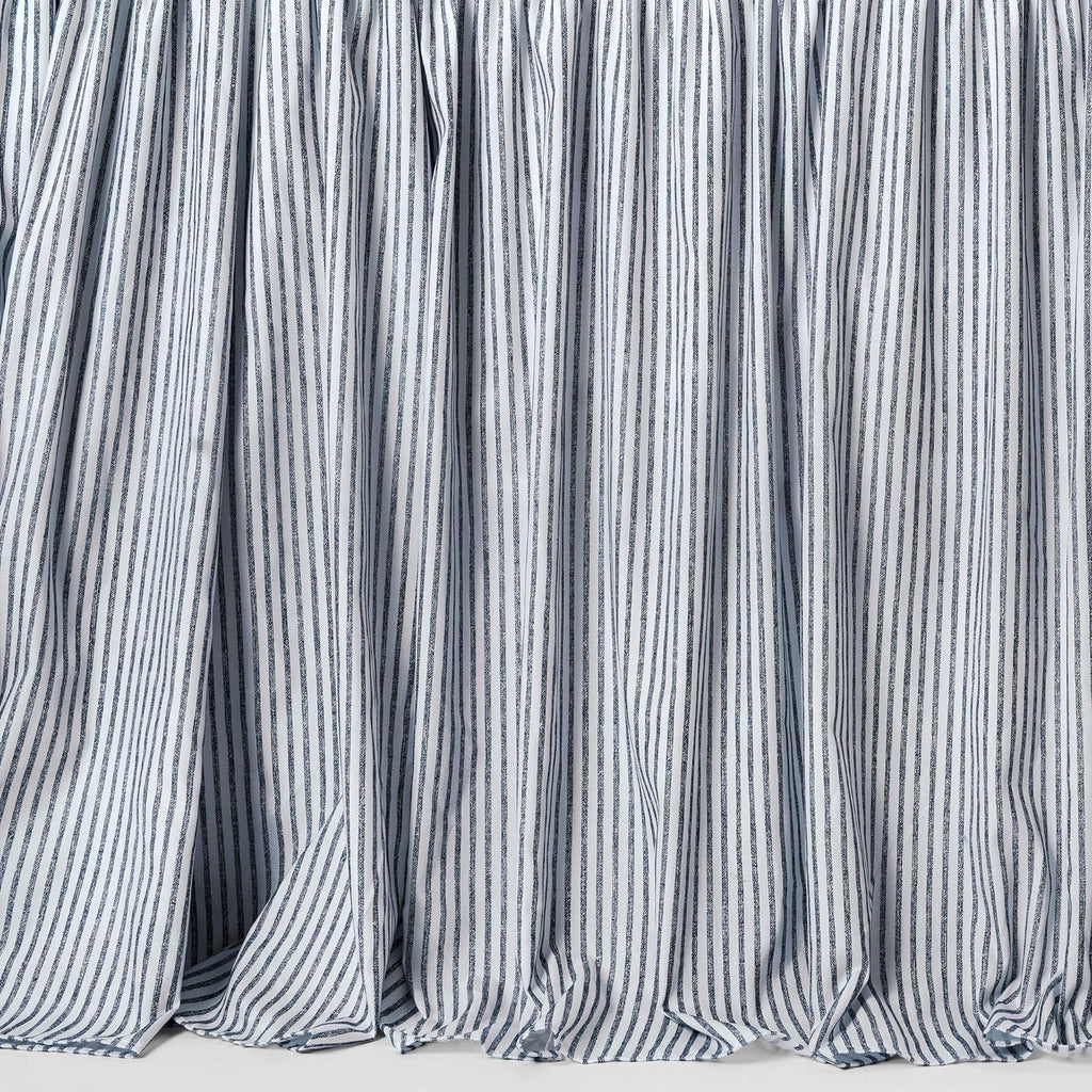 Stripe Bedspread King 3 Piece Set Navy - Ruffle Bedding Set King Bedspreads - Striped Bedding - Farmhouse &