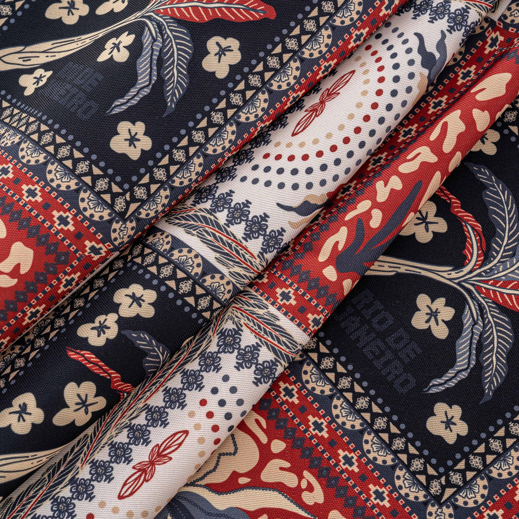 Boho Rectangle Tablecloth with Tassels, 59 x 102 in, Diamond