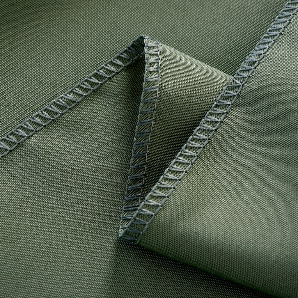 6-Pack 60x144 inch Sage Green Table Cloths, Solid Stain and Wrinkle Resistant Oblong Tablecloth, Premium Plain Weave