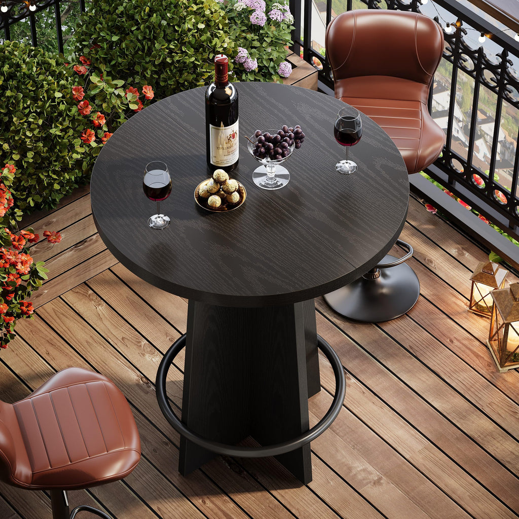 Round Bar Table Set of 2
