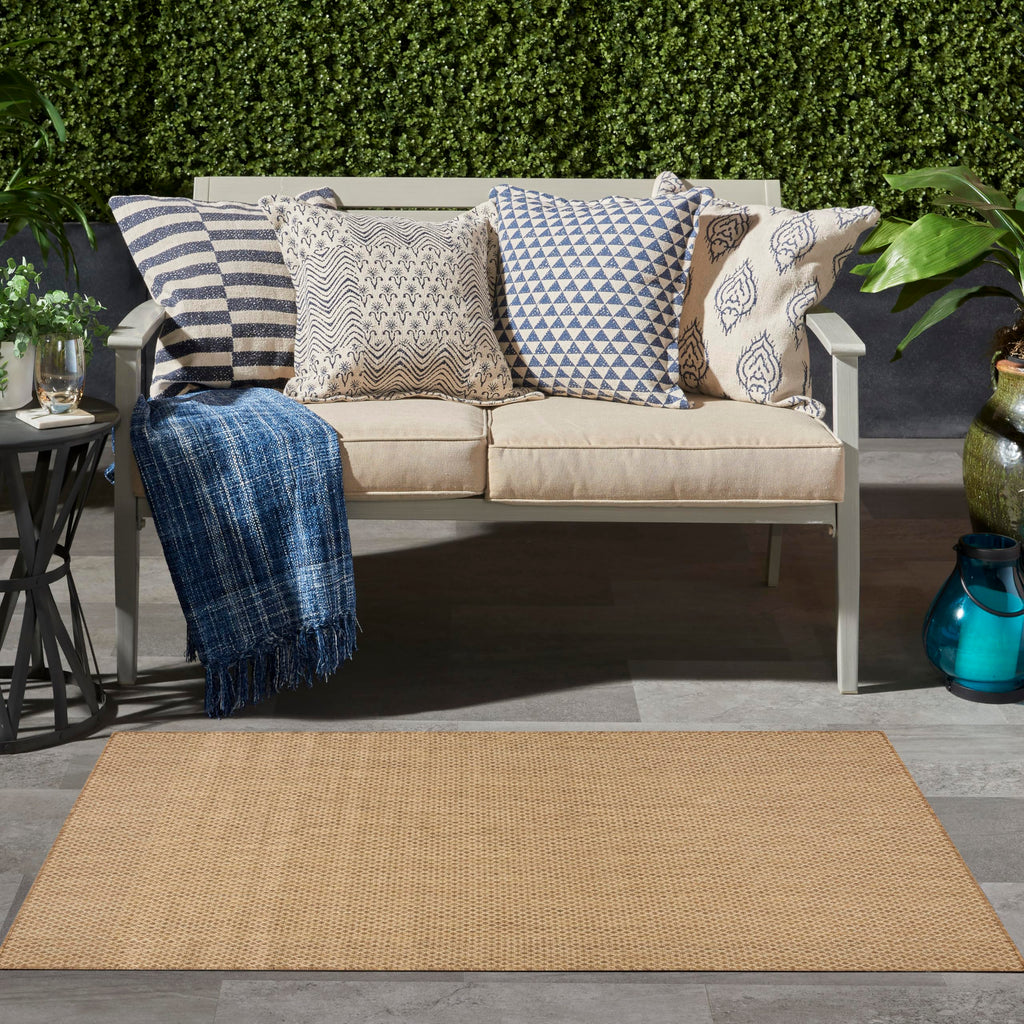 Courtyard Jute Fabric Area Rug
