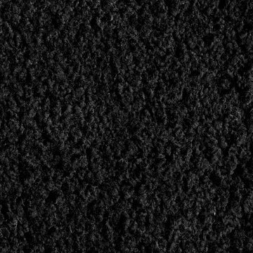 55" Wide Boucle Upholstery Plush Chenille Fabric Black Color By the Yard