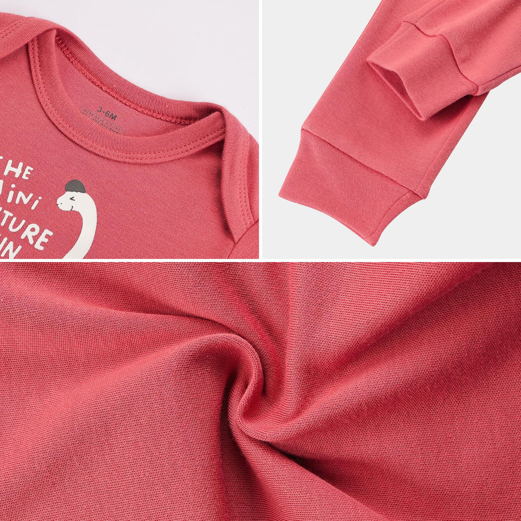 Baby Newborn Layette Piece Set Cotton Bodysuits Long Sleeve Pants Sets Baby Boys Girls Toddler Unisex Baby Gift