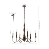 Adelinah 6-Light Classic / Traditional Chandelier