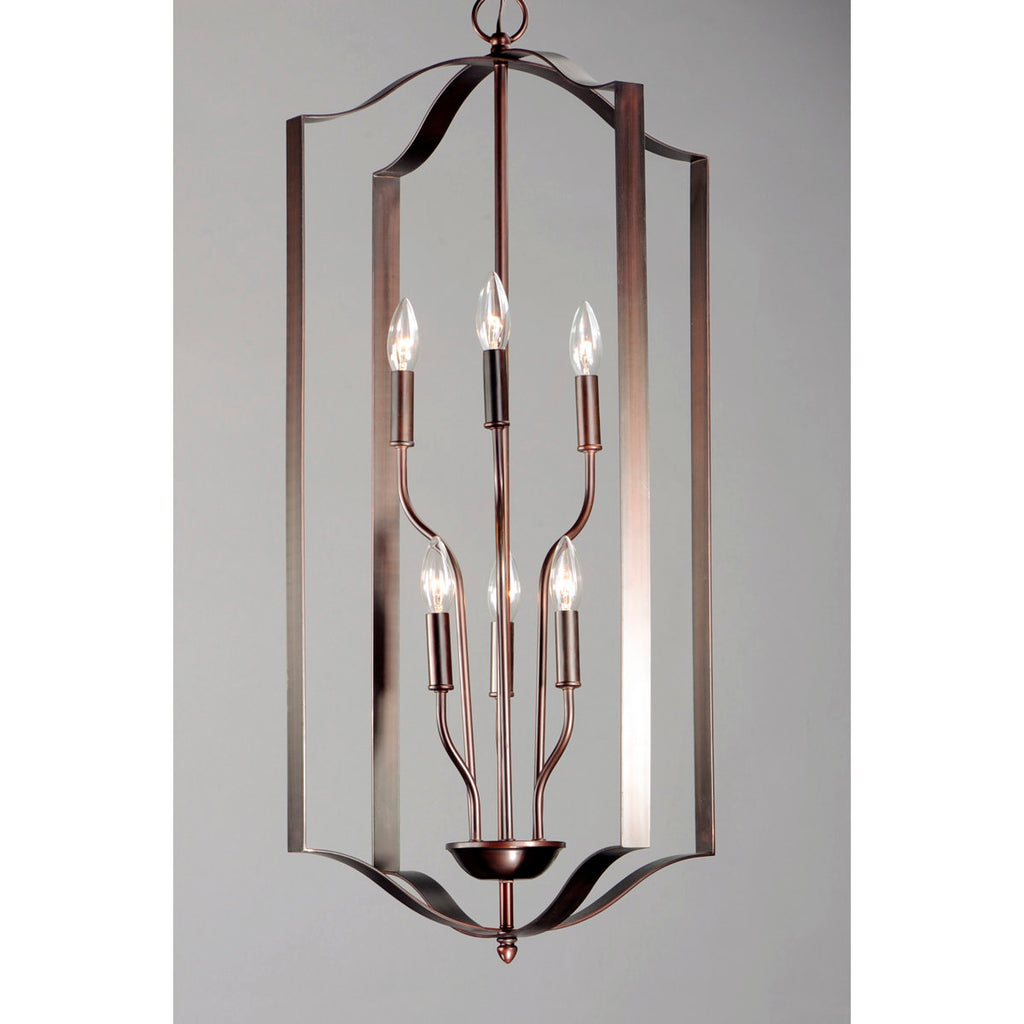 Albano 6-Light Dimmable Geometric Chandelier