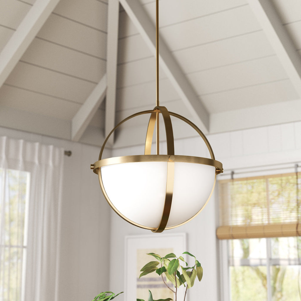 Alturas 3-Light Dimmable Globe Chandelier