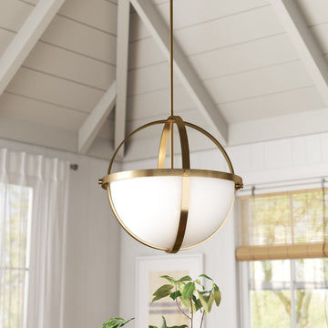 Alturas 3-Light Dimmable Globe Chandelier