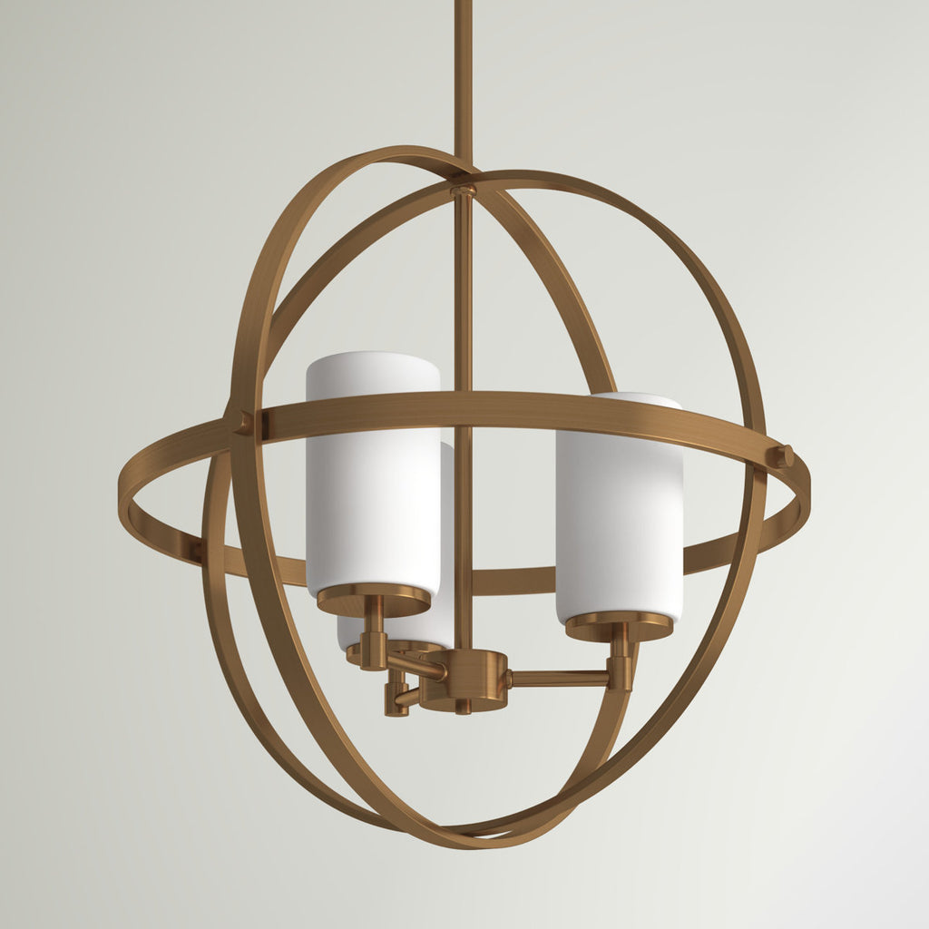Alturas Three Light Chandelier from Generation Lighting
