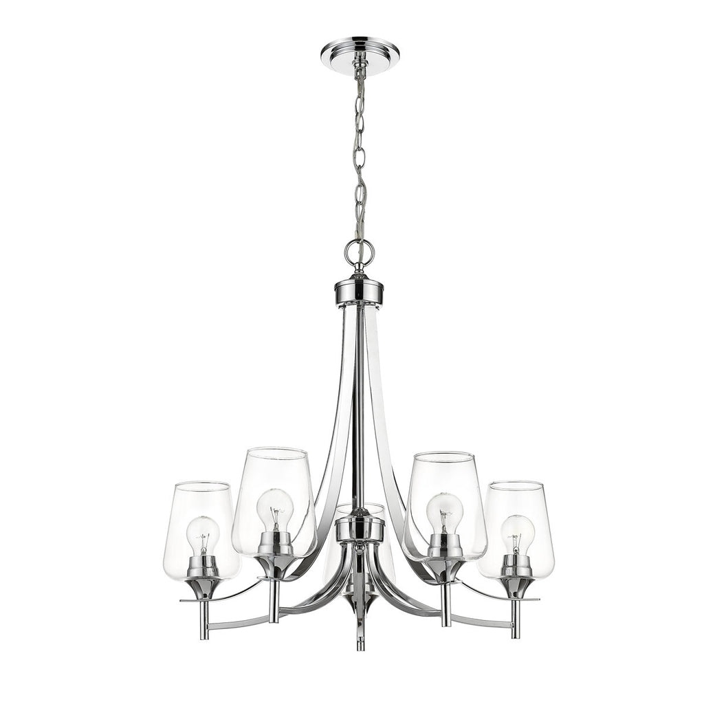 Ambresha 5-Light Dimmable Classic / Traditional Chandelier