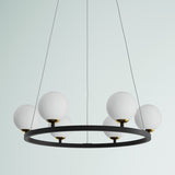 Aris 6-Light Dimmable LED Lantern Empire Chandelier