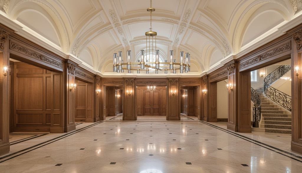 Ravelle Round Chandelier 60 inch in Grand Foyer