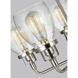 Belton Five Light Up Chandelier from Generation Lighting