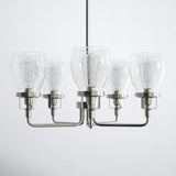Belton Five Light Up Chandelier from Generation Lighting
