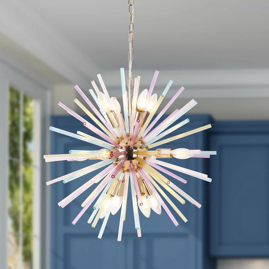 Berend 12-Light Dimmable Sputnik Sphere Chandelier