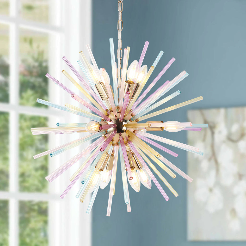 Berend 12-Light Dimmable Sputnik Sphere Chandelier