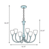 Berrin 3-Light Dimmable Classic / Traditional Chandelier