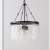 Bonsai 4-Light Dimmable Wagon Wheel Chandelier