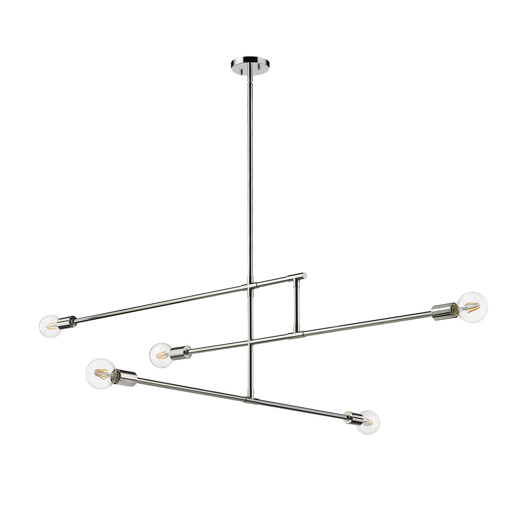 Borkholder 5-Light Dimmable Tiered Chandelier