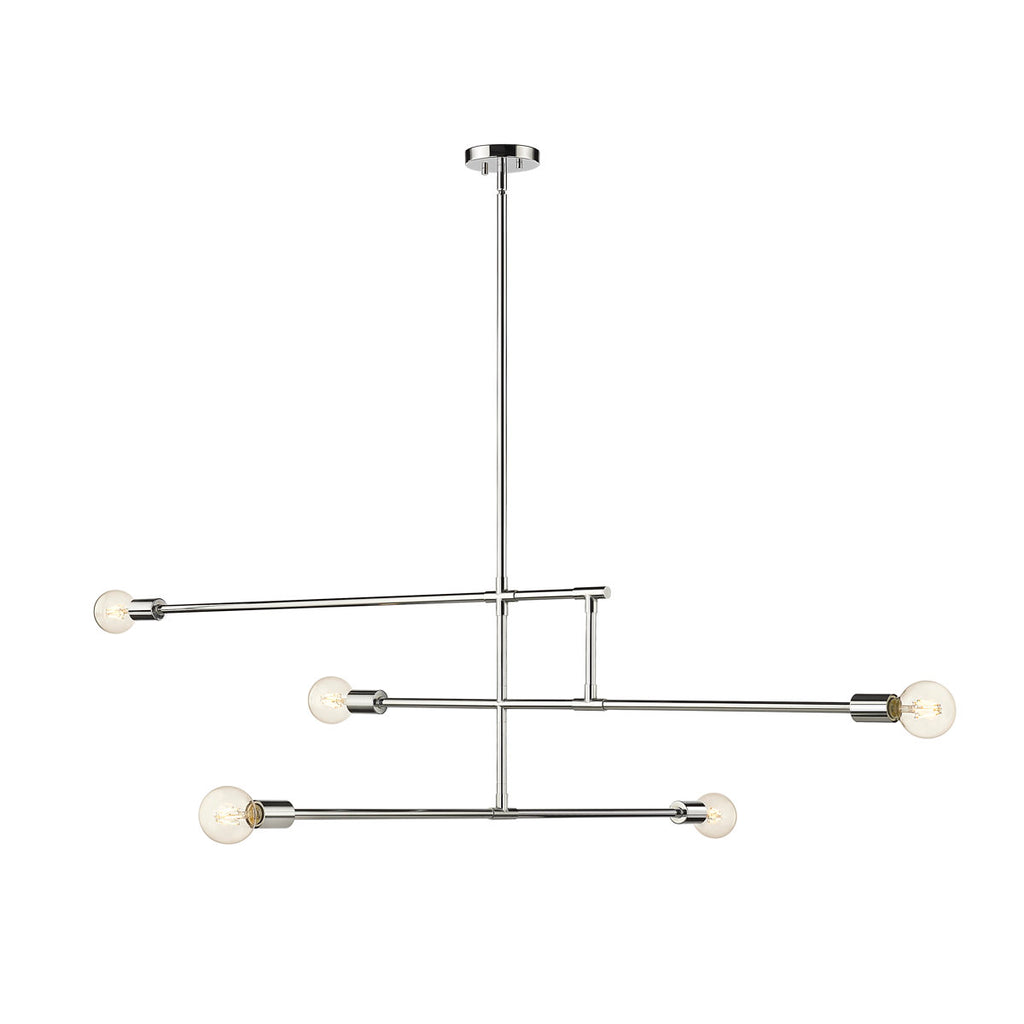 Borkholder 5-Light Dimmable Tiered Chandelier