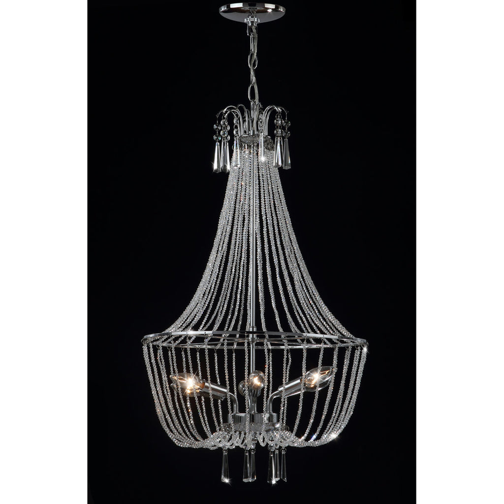 Claridge 4-Light Dimmable Empire Chandelier
