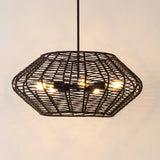 Coldagh 5-Light Dimmable Geometric Chandelier