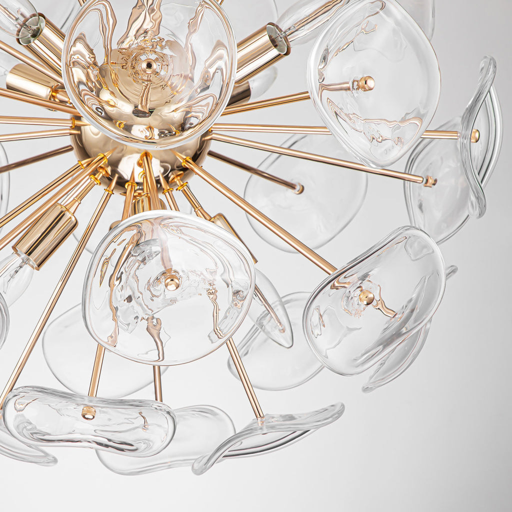 Colstrip 8-Light Iron Dimmable Sputnik Sphere Chandelier