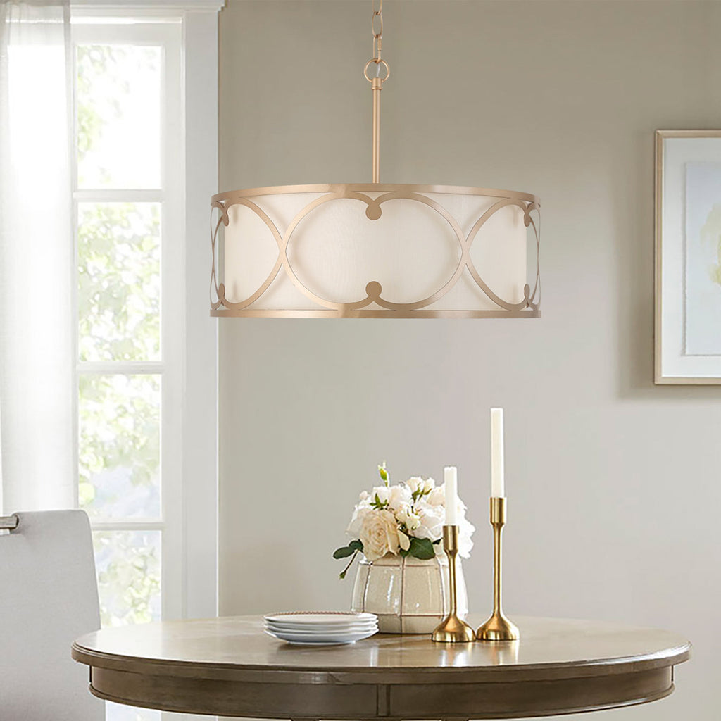Corzine 3-Light Dimmable Chandelier