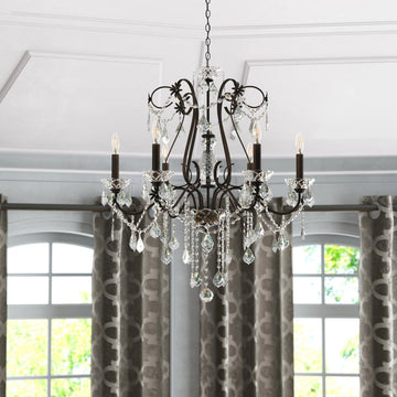 Dagmar 6-Light Dimmable Classic / Traditional Chandelier