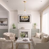 Deerick 8-Light Dimmable Empire Chandelier
