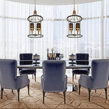 Delcho 4-Light Dimmable Chandelier