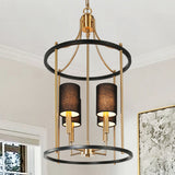 Delcho 4-Light Dimmable Chandelier