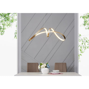 Denning Dimmable LED Tiered Chandelier