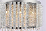 Downes 12-Light Dimmable Drum Chandelier
