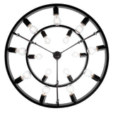 Easterwood 15-Light Steel Dimmable Round Chandelier
