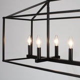 Entrekin 7-Light Dimmable Kitchen Island Square / Rectangle Chandelie