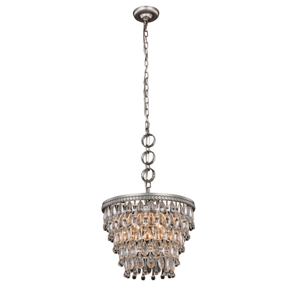 Esmeraude 4-Light Dimmable Tiered Chandelier