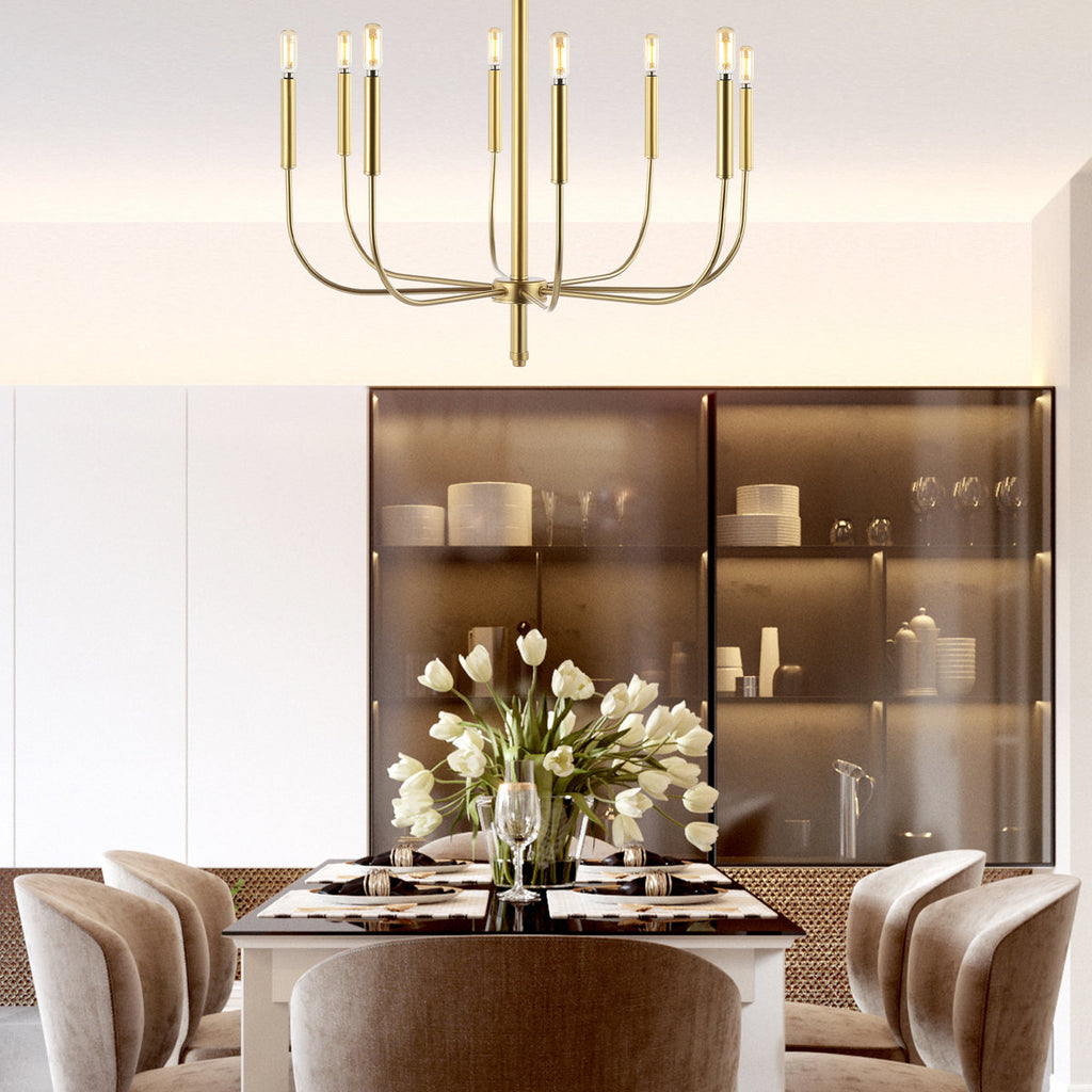 Exzavion 8-Light Dimmable Classic / Traditional Chandelier