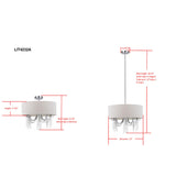 Fisk 5-Light Dimmable Empire Chandelier