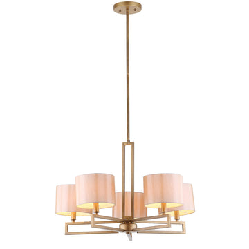 Glendive 5-Light Dimmable Sputnik Sphere Chandelier