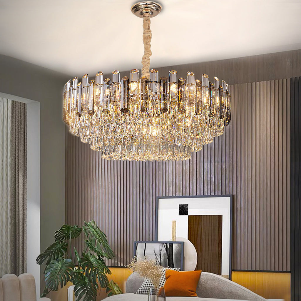 Goyette 8-Light Dimmable Tiered Chandelier with Adjustable Chain