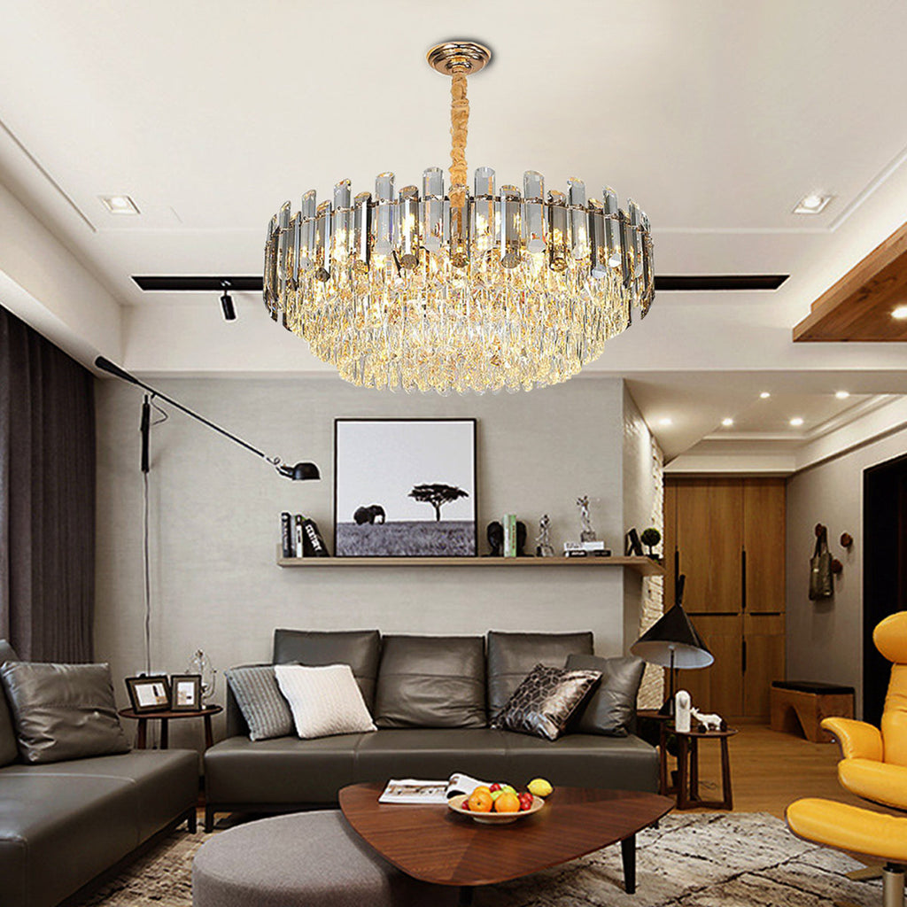 Goyette 8-Light Dimmable Tiered Chandelier with Adjustable Chain