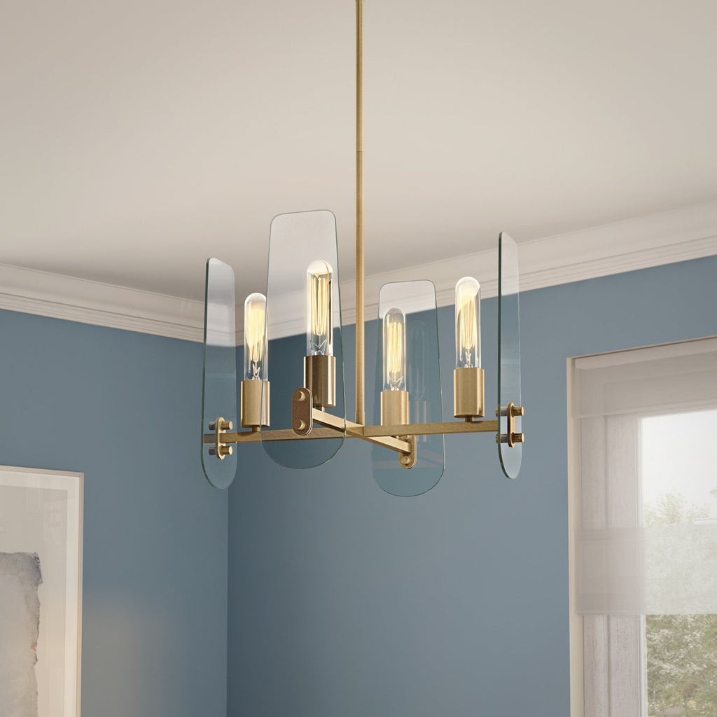 Joshual 4-Light Dimmable Classic / Traditional Chandelier