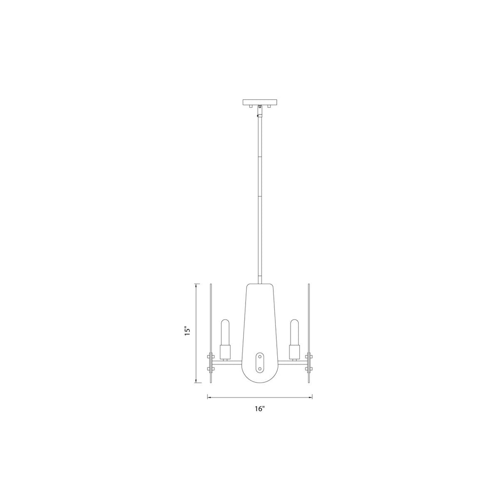 Joshual 4-Light Dimmable Classic / Traditional Chandelier