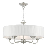 Lamotte 5-Light Dimmable Drum Chandelier