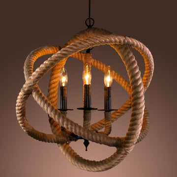 Loftis 3-Light Globe Chandelier