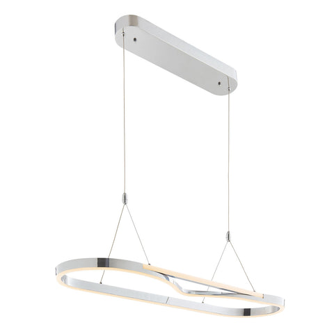 Luxley LED Kitchen Island Wagon Wheel Chandelier