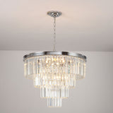 Macguiness 11-Light Dimmable Tiered Chandelier
